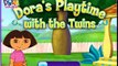 Dora Playtime with the Twins Dora The Babysitter Online Game # Play disney Games # Watch Cartoons