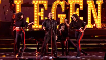 JOHN LEGEND - Medley (NBA All Star Halftime Show) 19/02/2017 (HD-15 min).