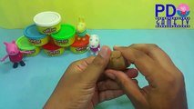 Свинка Пеппа Играть Doh! Учим цвета играть doh бабочки играть doh для детей!