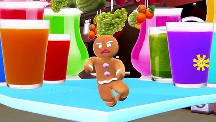 Gingerbread Man Finger Family Rhymes | Gingerbread Man Finger Family 3D Animation Rhymes For Kids
