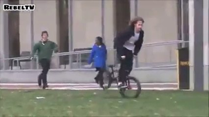 Bait Bike BMX in The Hood !﻿ This prank is AWESOME!