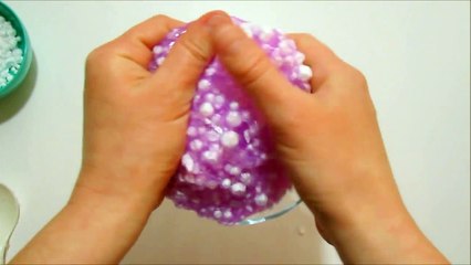 NIEVE artificial casera muy fácil* 3 RECETAS de nieve instantanea