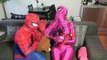 Compilation de super héros congelés Elsa Twin bébés sirènes Spiderman rose Spidergirl Male