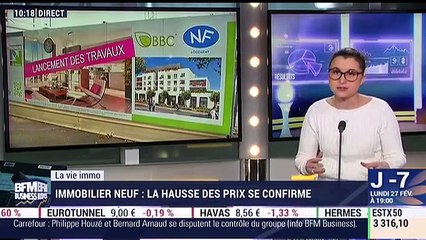 Marie Coeurderoy: Les prix du logement neuf repartent à la hausse - 20/02