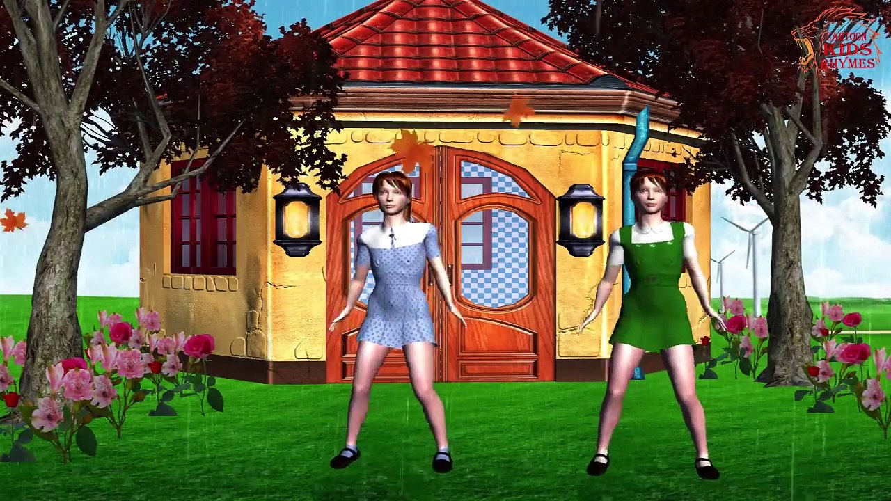 Baarish Aayi Cham Cham English Nursery Rhymes | 3D Animation Song For Kids