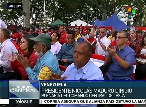 Venezuela: PSUV afina lineamientos para nueva etapa de la Revolución