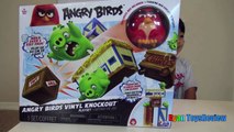 HUGE Angry Birds Vinyl Knockout Toys for kids   Family Fun Game Elsa | Naiah and Elli Toys