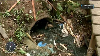 Metade dos brasileiros não tem coleta de esgoto