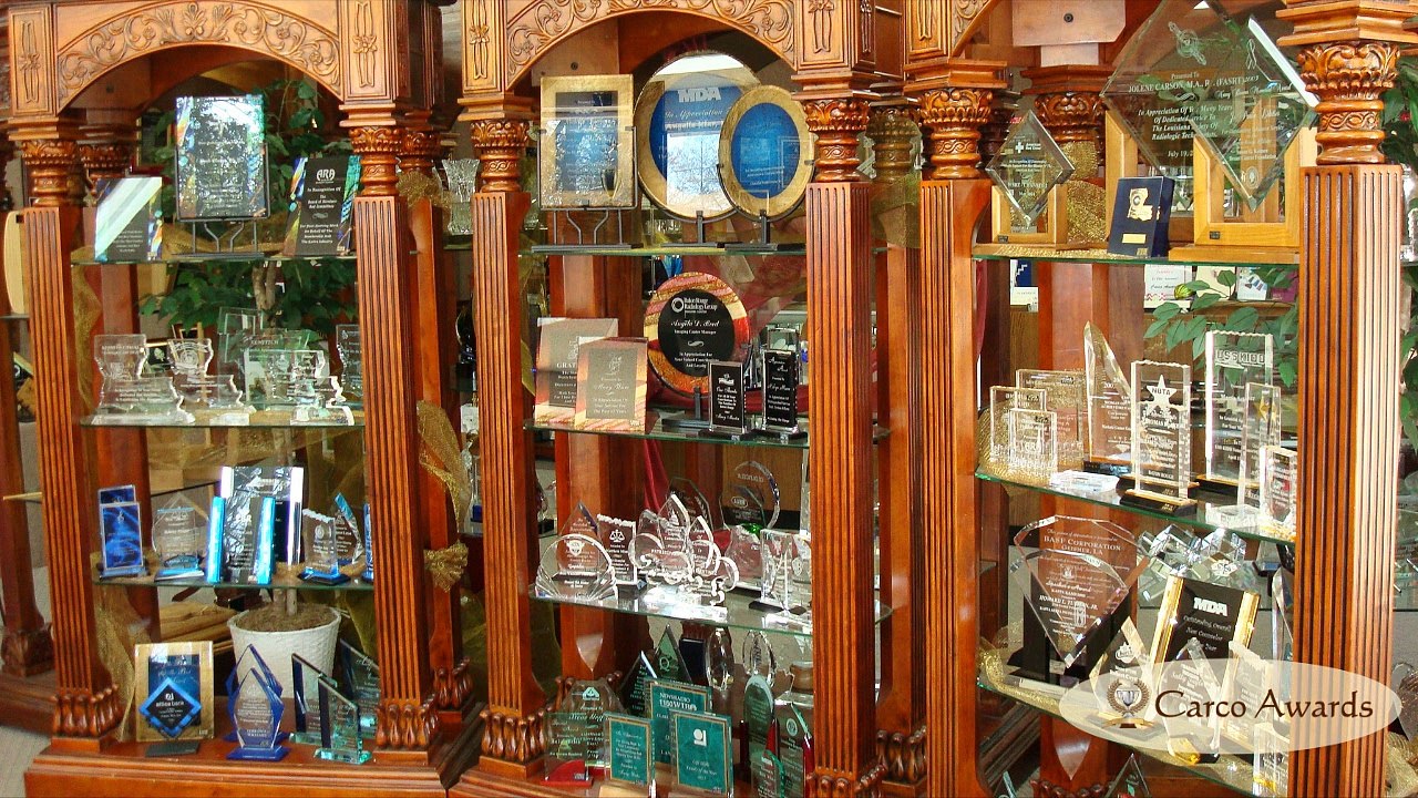 Retirement Awards, Carco Awards, Baton Rouge LA, carcoawards.com, trophy shop, custom awards