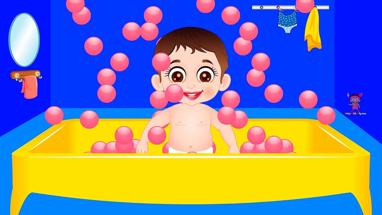 Baby Doll Bath time Learn Colors + Baby Doll Potty training Video