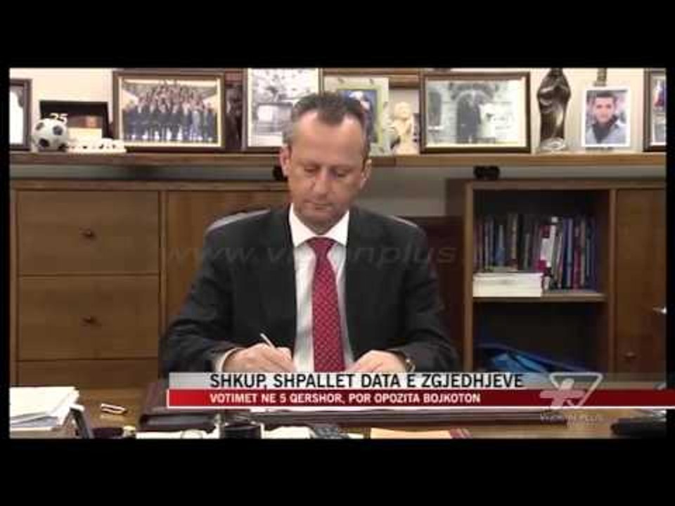 Shkup, votimet në 5 qershor - News, Lajme - Vizion Plus