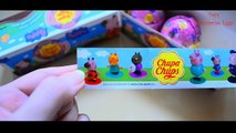 Чупа Чупс Свинка Пеппа ЗИМНЯЯ СЕРИЯ распаковка киндеров с игрушкой Chupa Chups Peppa Pig