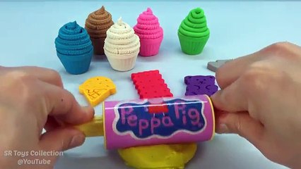 Download Video: Play Doh Cupcakes with Ice Cream Biscuit Teddy Bear Molds Fun and Creative for Children