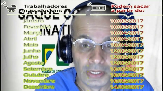 Governo divulga calendário de saque das contas inativas do FGTS