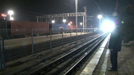 Istanbul-Sofya Ekspresi" Kapıkule'de