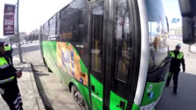 Erzurum) Otobüste 'Polis' Var...şehir İçi Ulaşımda 'Sivil' Denetleme Başladı