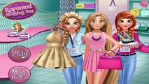 Rapunzel Día de Compras Elsa, Anna y Rapunzel Dress Up Juego Para las Niñas