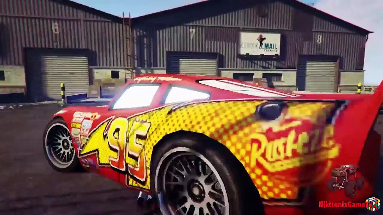 Grand Theft Auto V [GTA 5] - Молния МакКуин-Тачки-[МОД] - LIGHTNING MCQUEEN [MOD] GTAV