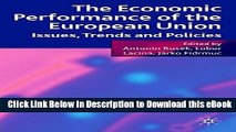 eBook Free The Economic Performance of the European Union: Issues, Trends and Policies Free