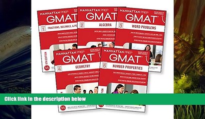 Popular Book  GMAT Quantitative Strategy Guide Set (Manhattan Prep GMAT Strategy Guides)  For