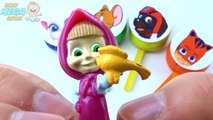 Play Doh Clay Learn Colors Lollipop Pj Masks Disney Tom and Jerry Paw Patrol Talking Tom T