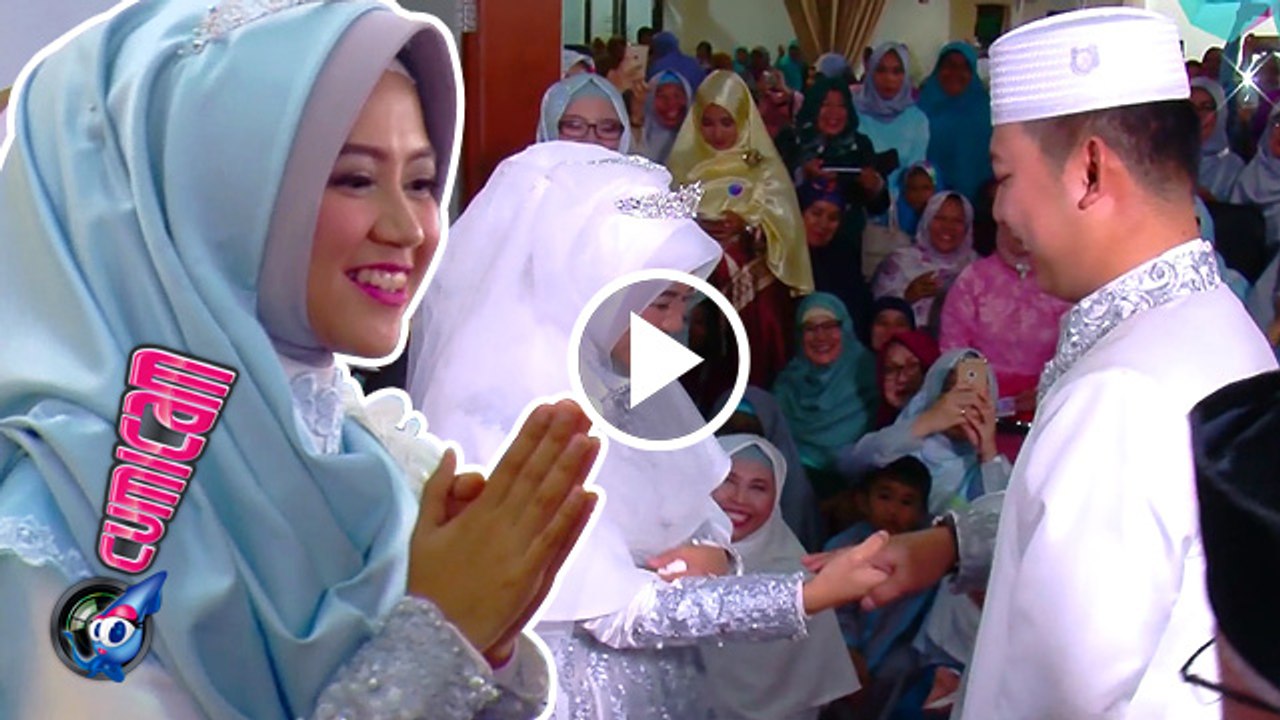 Usai Ijab Kabul, Putri Aa Gym dan Zul Grogi Saa...