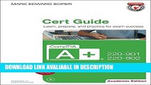 pdf online CompTIA A  220-901 and 220-902 Cert Guide, Academic Edition Free Audiobook