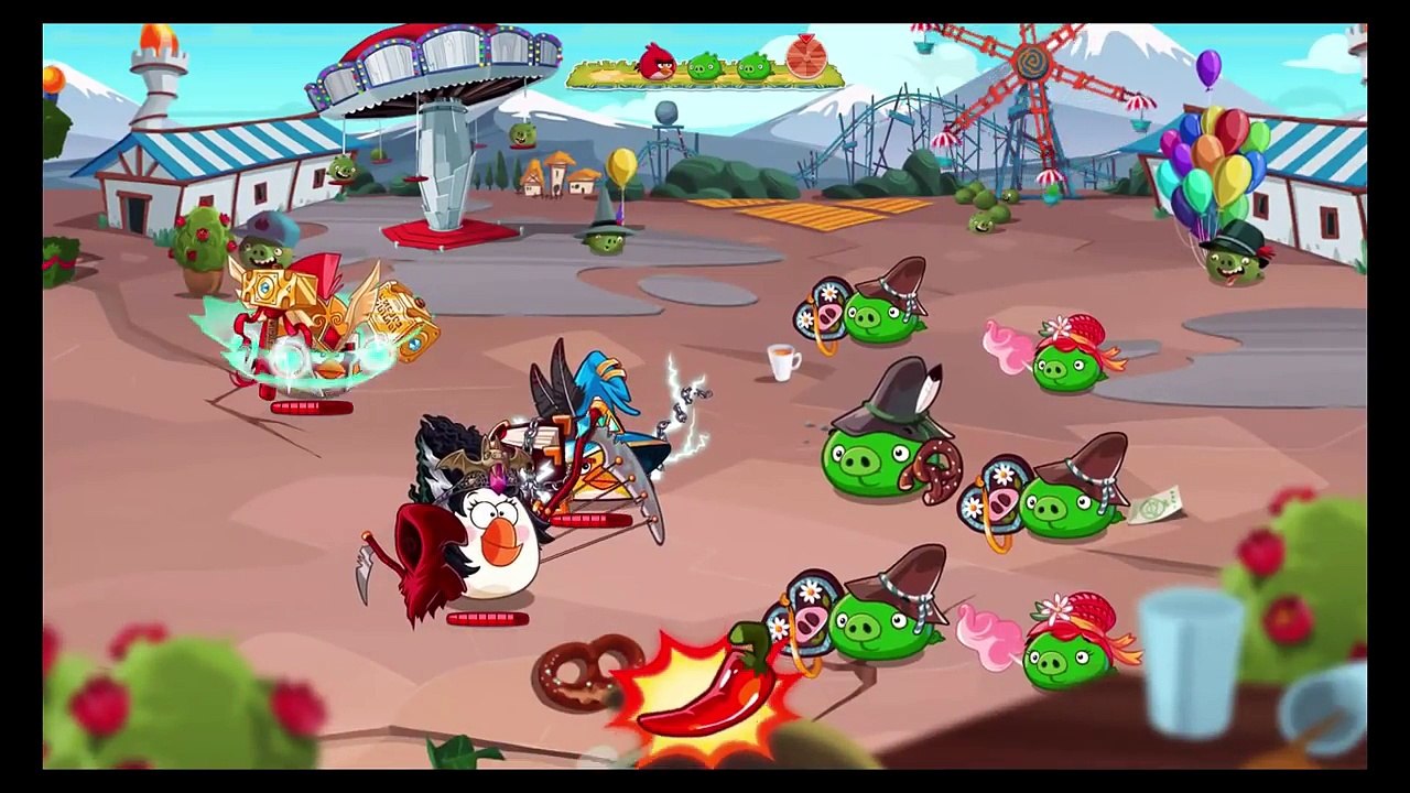 Angry Birds Epic: Bavarian Funfair Mini Piggies - New Elite Illusionist
