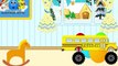 Learn Colors & Vehicles: Fire Truck ★ Coloring Book ★ Teach Colours for Kids Baby Toddler