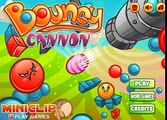 Bouncy Cannon walkthrough (1-10 level) miniclip games