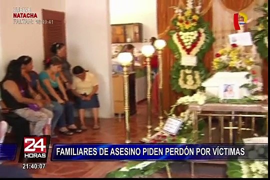 Lima Norte: familiares del asesino piden perdón por víctimas
