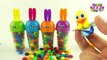 Toy Color Learnig M&Ms Dippin Dots Bunny Ice Cream Surprise Egg Ducks | Fun Play with Can