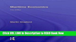 eBook Free Maritime Economics 3e Free Online