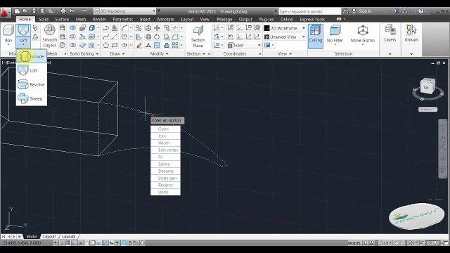 Autocad hammer 3d modeling