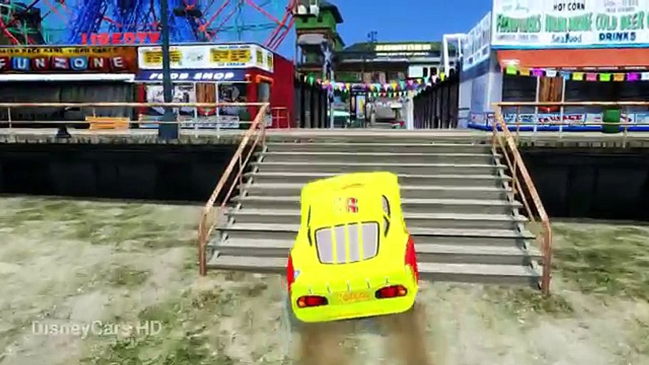 Disney Cars Lightning McQueen Movie - #Spiderman Nursery Rhymes Songs for Kids