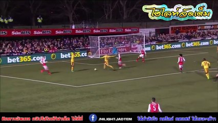 เอฟเอ คัพ-ซัตตัน ยูไนเต็ด พบ อาร์เซน่อล 0 - 2