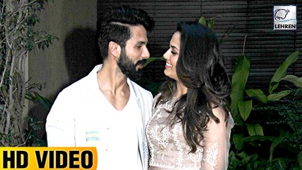 Shahid Kapoor & Mira Rajput's ROMANTIC Moment During Pre-Birthday Bash