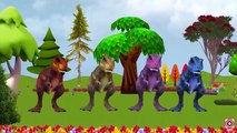 Dedo De La Familia De Vuelo Gorilla Vs Dinosaurios Voladores | Gorila Corto De La Película | El Dedo De La Familia Rhy