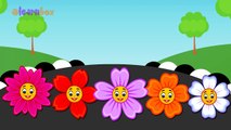 Flowers Finger Family | Cartoon Flowers Finger Family Song | Nursery Rhymes for Children