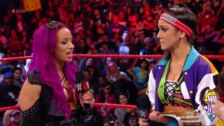 .Bayley addresses Charlotte Flair's demands Raw, Feb. 20, 2017