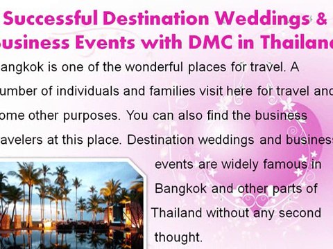 Bangkok Top 3 Events | Corporate Meetings