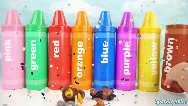 Crayons Finger Family | Nursery Rhymes For Kids | Learn Colors With Crayons