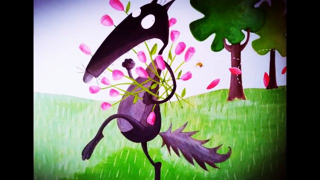 'L'histoire du Loup qui voulait changer de couleur_il était une fois un gros loup noir'-_ZSe77BgIGA