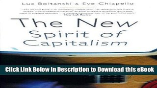 eBook Free The New Spirit of Capitalism Free Online