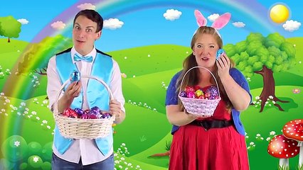 Sing Along - Hippity Hop - Counting Easter Eggs - with lyrics!