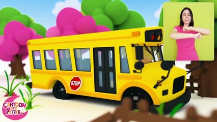 Nursery Rhymes Hand Motions - Wheels on the Bus - Children's Motion Songs - Activities for Kids-8H-Iq-ztnJQ