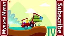 Emergency Vehicles Cartoons for children. Dinosaur Digger - Car & Monster truck simulator