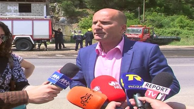 Lezhë, zjarrëfikësit ndalin rrjedhjen e gazit në një karburant - Top Channel Albania - News - Lajme
