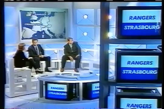 30.09.1997 - 1997-1998 UEFA Cup 1st Round 2nd Leg Glasgow Rangers 1-2 Racing C Strasbourg