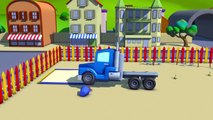 Super Truck et la petite voiture rose  à Car City _   Dessin animé pour les enfants -aDmVoYKY-wQ